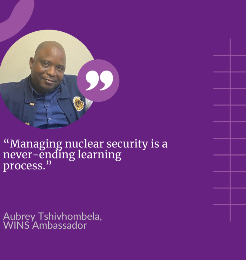 Meet a WINS Ambassador: Aubrey Tshivhombela