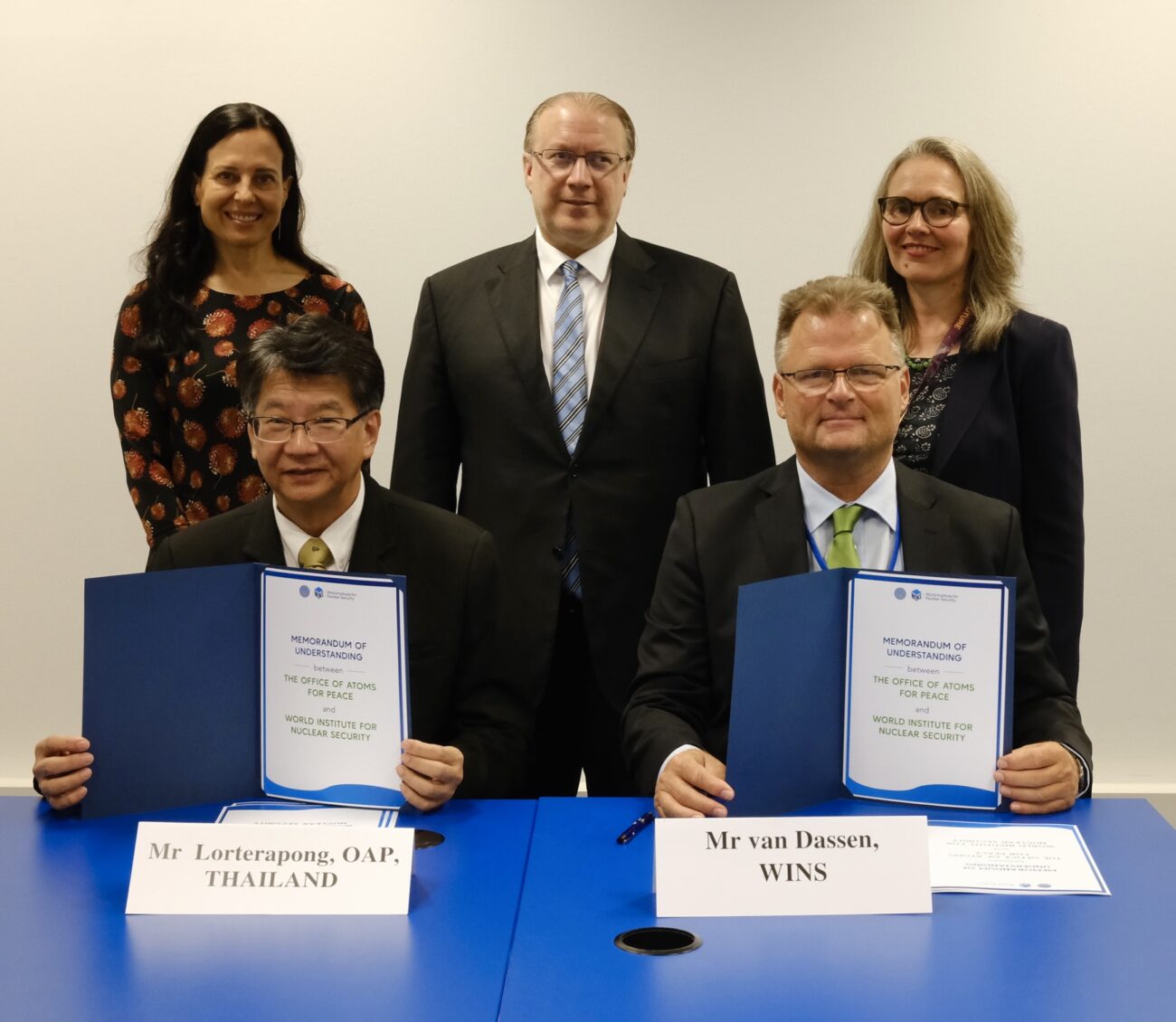 Memorandum of Understanding Renewed Between WINS and Thailand’s Office of Atoms for Peace