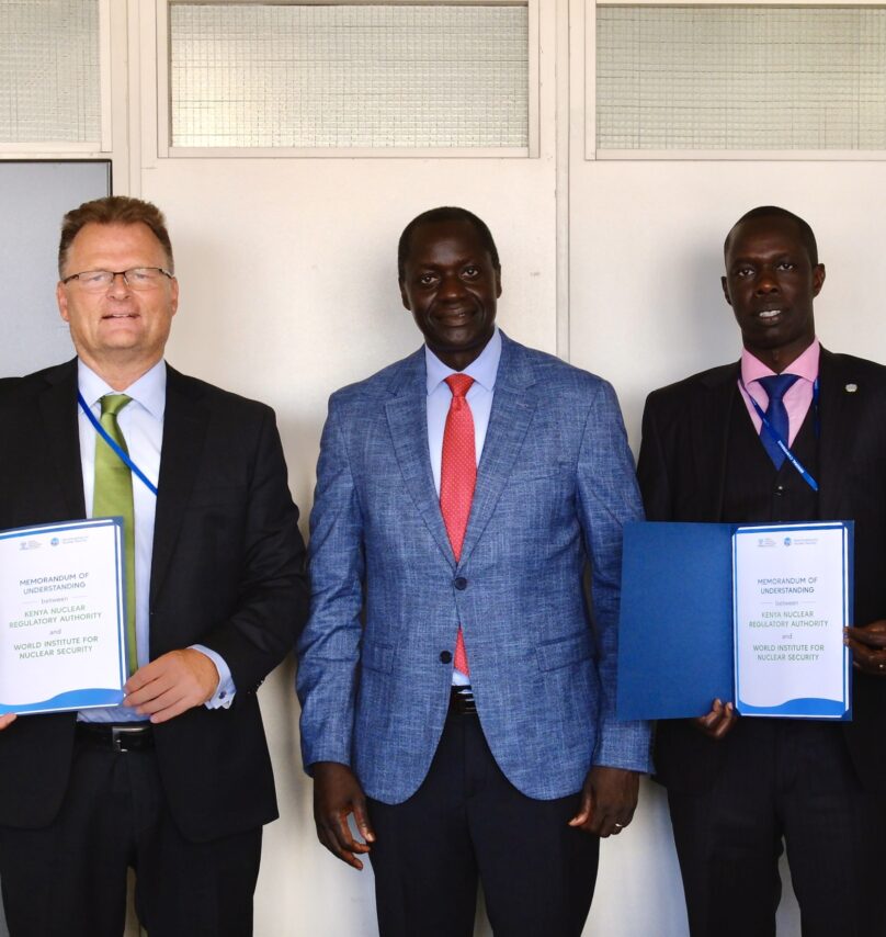 Memorandum of Understanding Signed between Kenya Nuclear Regulatory Authority and WINS