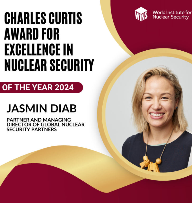 Winner Announced for Charles Curtis Award for Excellence in Nuclear Security