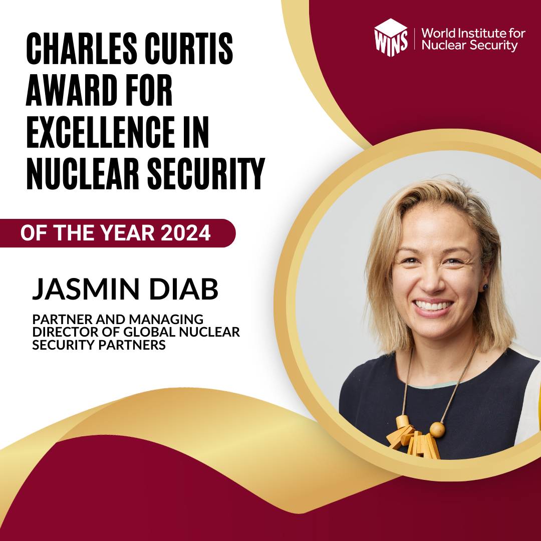 Winner Announced for Charles Curtis Award for Excellence in Nuclear Security